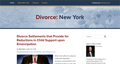 Desktop Screenshot of divorceny.com