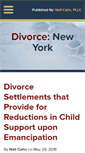 Mobile Screenshot of divorceny.com
